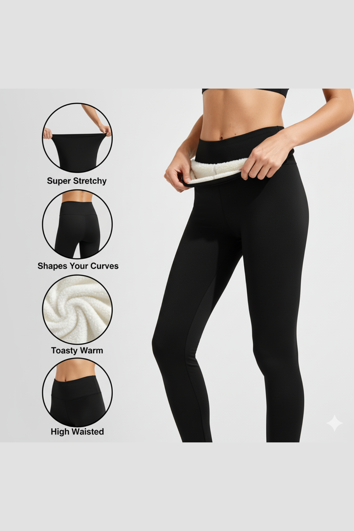 Lilavero™ PureWarm Cashmere Leggings